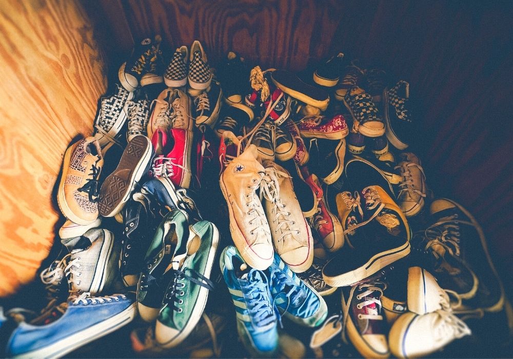 como guardar zapatos de temporada