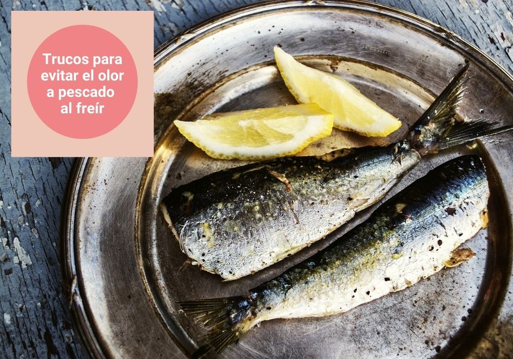 evitar el olor a pescado cuando fríes