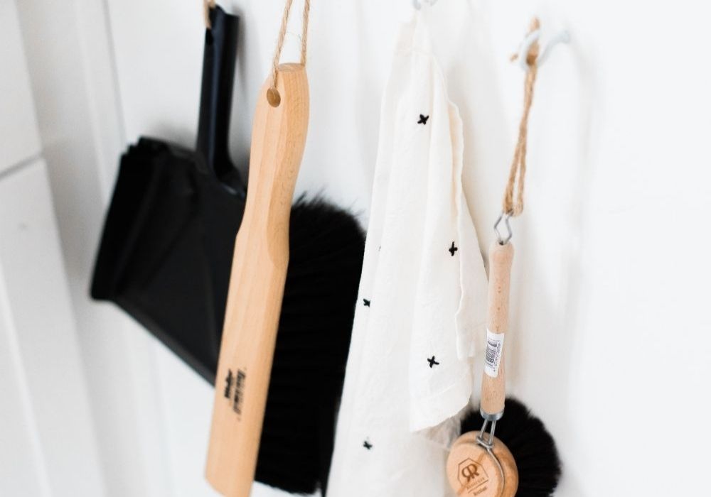 guardar los productos de limpieza en poco espacio